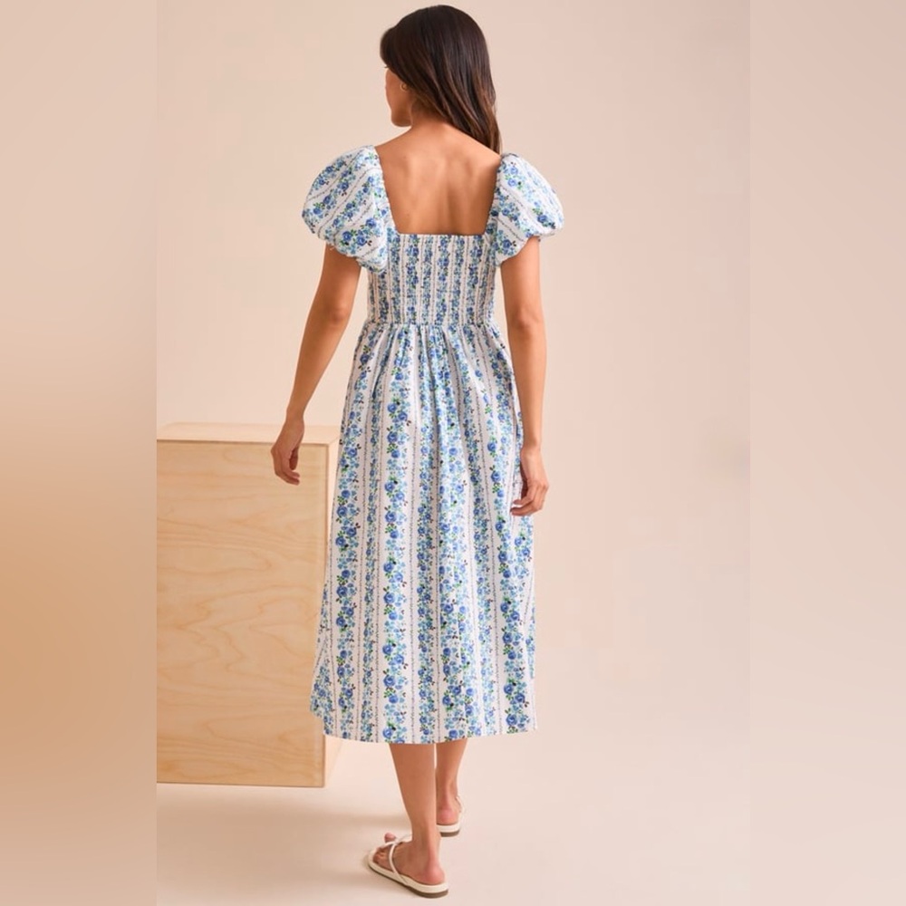 NWT Altar'd State Reagan Floral Maxi Dress - Picture 4 of 5